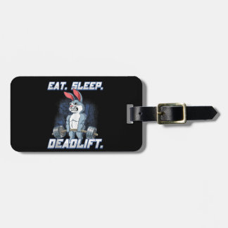 Eet Slaap Deadlift Gym Bodybuilding Tanktop Bagagelabel