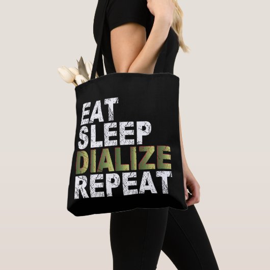 Eet Slaap Dialiseren Herhaal Verpleegkunde en Dial Draagtas (Dichtbij)