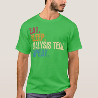 Eet Slaap Dialyse Tech Herhaal 12 T-shirt