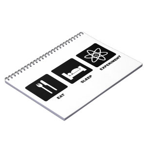 Eet slaap experiment notitieboek