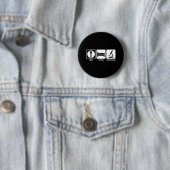 eet slaap experimenteer ronde button 5,7 cm (In situ)