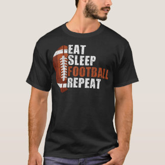 Eet Slaap Football Herhaal Jeugd Shirt Kinder Jong