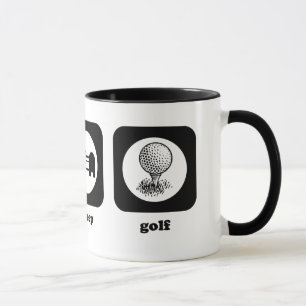 Eet. Slaap. Golf. Mok
