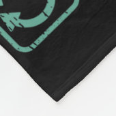 Eet Slaap Groei Een Tuin Herhaal Grappige Game Gam Fleece Deken (Hoek)