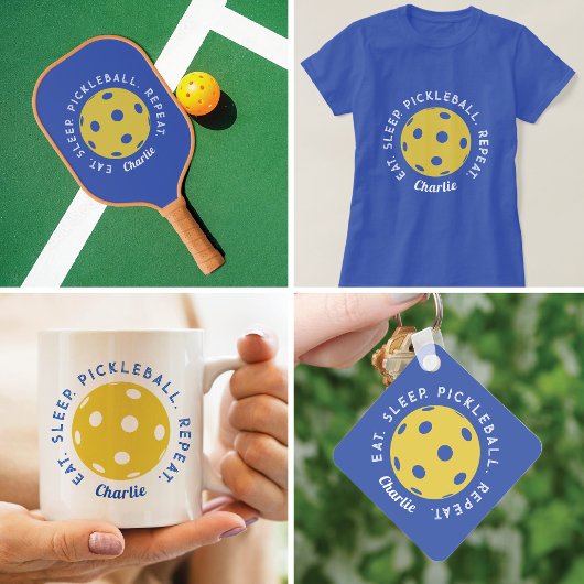 Eet Slaap Herhaal: Pickleball T-shirt