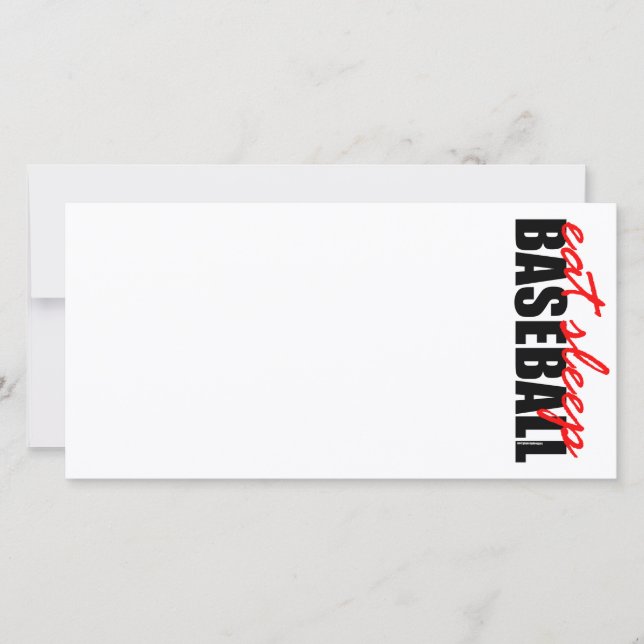 Eet Slaap Honkbal (Voorkant)