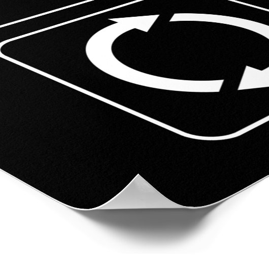 Eet. Slaap. Kick-Ass. Herhaal Poster (Hoek)