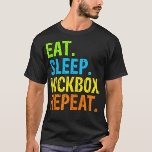 Eet Slaap Kickbox Herhaal Kick Boxing Gift 1 T-shirt