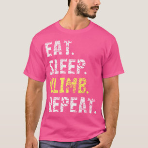 Eet Slaap Klim Repea Klim T-shirt