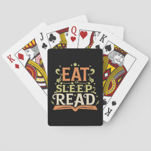 Eet Slaap Lees, Grappig Lezen Pokerkaarten
