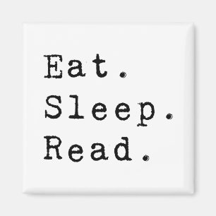 Eet. Slaap. Lees. Magneet