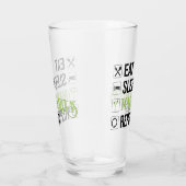 Eet Slaap Margaritas Herhaal Glas (Rechts)