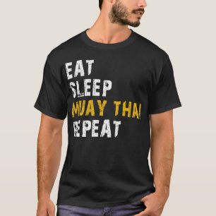 Eet slaap muay thai t-shirt