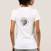 Eet, slaap, opdruk, herhaal lichte stof T-shirt F (Achterkant)