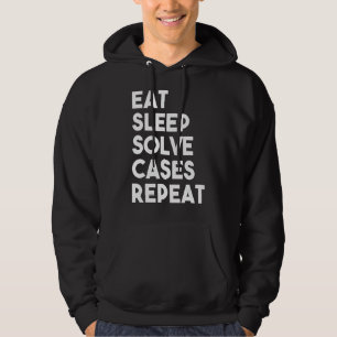 Eet slaap oplossen Hoesjes Herhaal advocaat advoca Hoodie