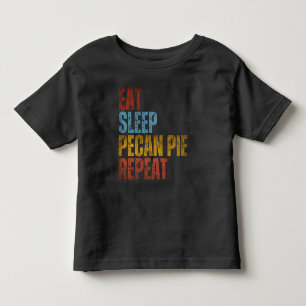 EET SLAAP PECANTAART HERHAAL KINDER SHIRTS