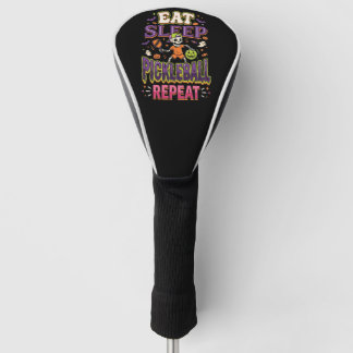 Eet Slaap Pickleball Herhaal Pickleball Golfheadcover