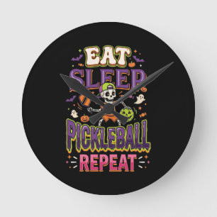Eet Slaap Pickleball Herhaal Pickleball Ronde Klok