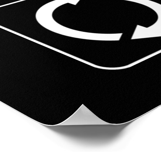 Eet. Slaap. Pompoen Spice. Herhaal Poster (Hoek)