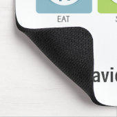 Eet slaap, praktijkrecht muismat (Hoek)