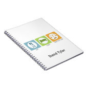 Eet slaap, praktijkrecht notitieboek (Rechterzijde)