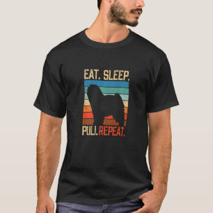 Eet Slaap Puli Herhaal Retro T-shirt