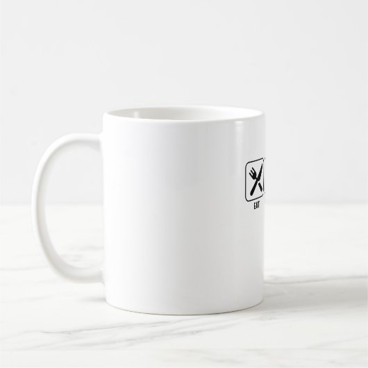 Eet. Slaap. Quantum Physics Koffiemok (Links)