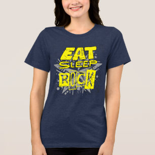 Eet Slaap Rock.ESR01 Tri-Blend Shirt