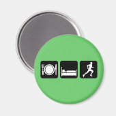 Eet slaap run magneet (Voorkant / Achterkant)