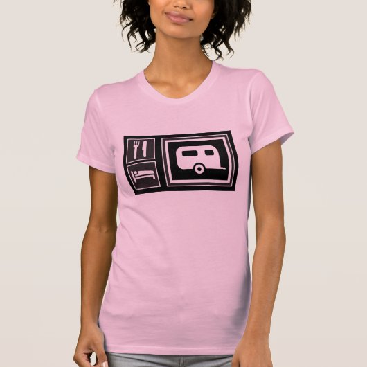 Eet. Slaap. RV! T-shirt (Voorkant)