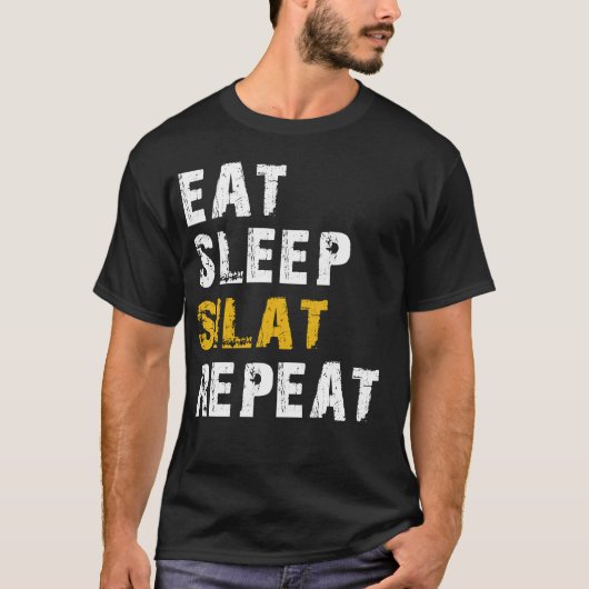eet slaap Silat T-shirt (Voorkant)
