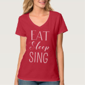 Eet, Slaap, Sing Shirt (Voorkant)