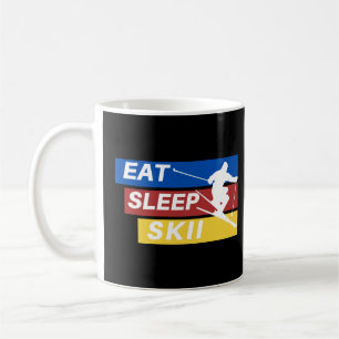 Eet Slaap Skii Baby Koffiemok