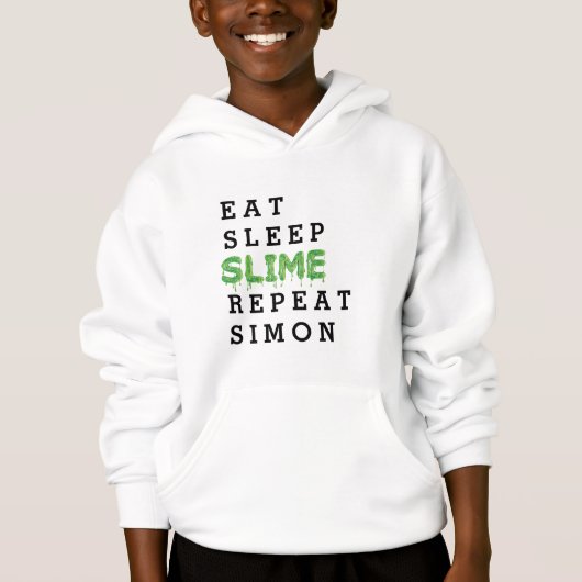 Eet, slaap, slijm, herhaal gooey (Voorkant)
