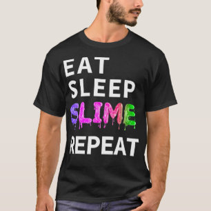 Eet Slaap Slijm Herhalen T-shirt