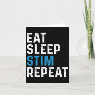Eet Slaap Stim Herhaal Stimuleren Autisme Bewustzi Kaart