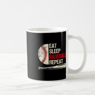 Eet Slaap Verkoop Herhaal Grappig Verkoop Speler 1 Koffiemok