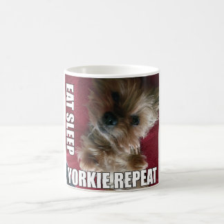 Eet! Slaap! Yorkie! Herhaal! :) Koffiemok