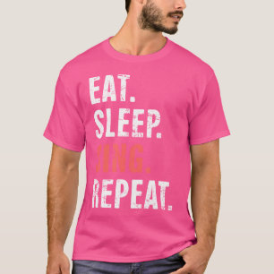 Eet. Slaap. Zing. Herhaal. muziektheater T-shirt