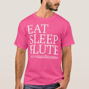 Eet Slaapfluit Transverse Fluit T-shirt