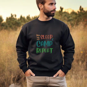Eet Slaapkamp Herhaal - Het ultieme kampeerleven Trui