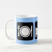 Eet-slaaples Koffiemok (Links)