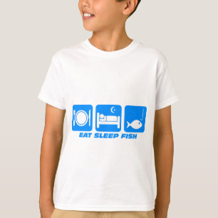 eet slaapvis t-shirt