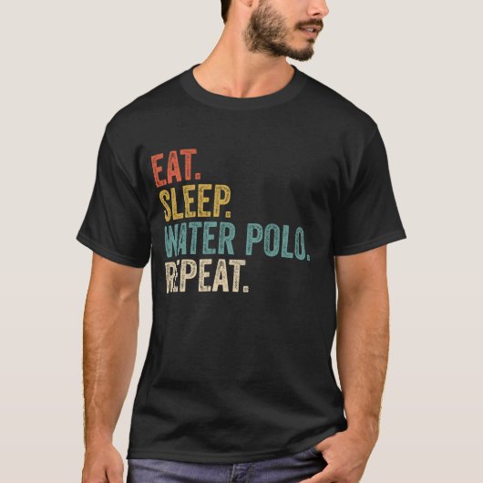 Eet Slaapwater Polo Grappig (Voorkant)