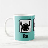 Eet Sleep Clean Koffiemok (Links)