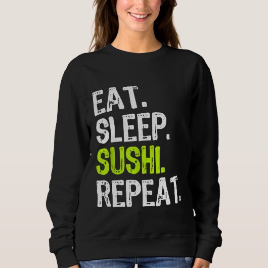 Eet Sushi Repeat Chef Trui (Voorkant)
