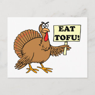 Eet Tofu Feestdagenkaart