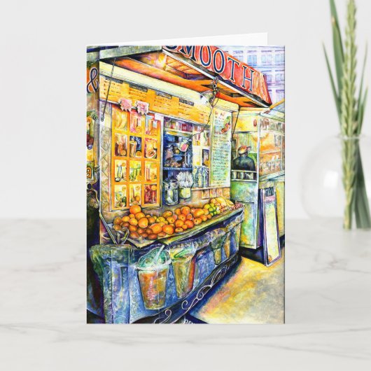 Eet Wenskaart Kaart (Voorkant)