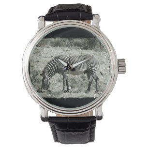Eet-Zebra Horloge
