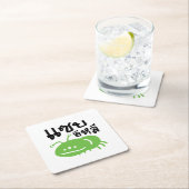 Eetbaar insect > Echt smerig ♦ Saep Eli ♦ Vierkante Kartonnen Onderzetter (Insitu)